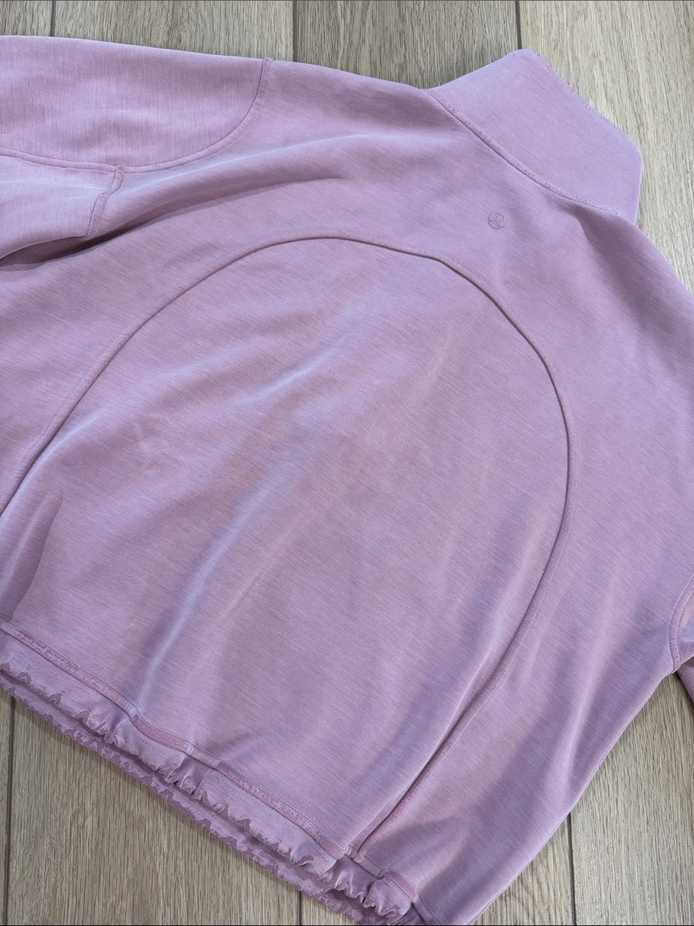 Lululemon Half Zip Soft Stream Pull Over Top Sz 6 Sporty Workout